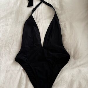Kendall & Kylie Black One Piece Swimsuit